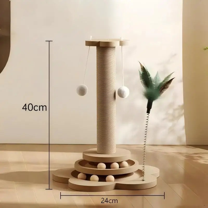Cat Toy Solid Wood