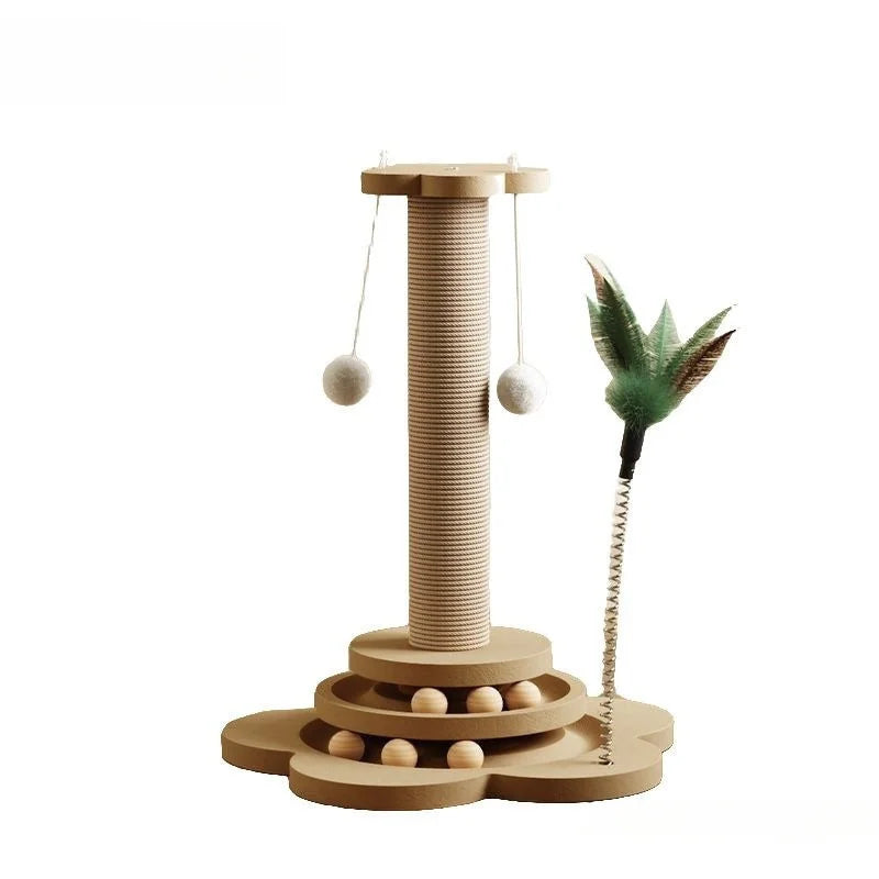 Cat Toy Solid Wood