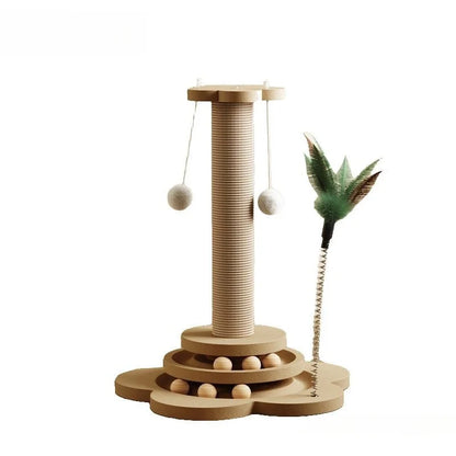 Cat Toy Solid Wood